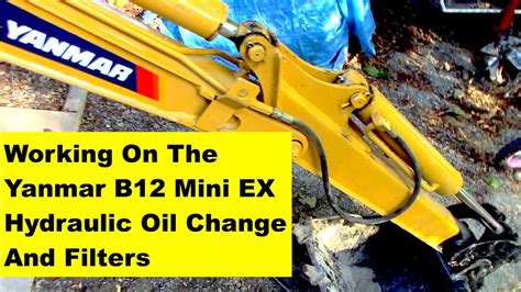 what hydraulic oil to use in mini digger|mini excavator hydraulic oil maintenance.